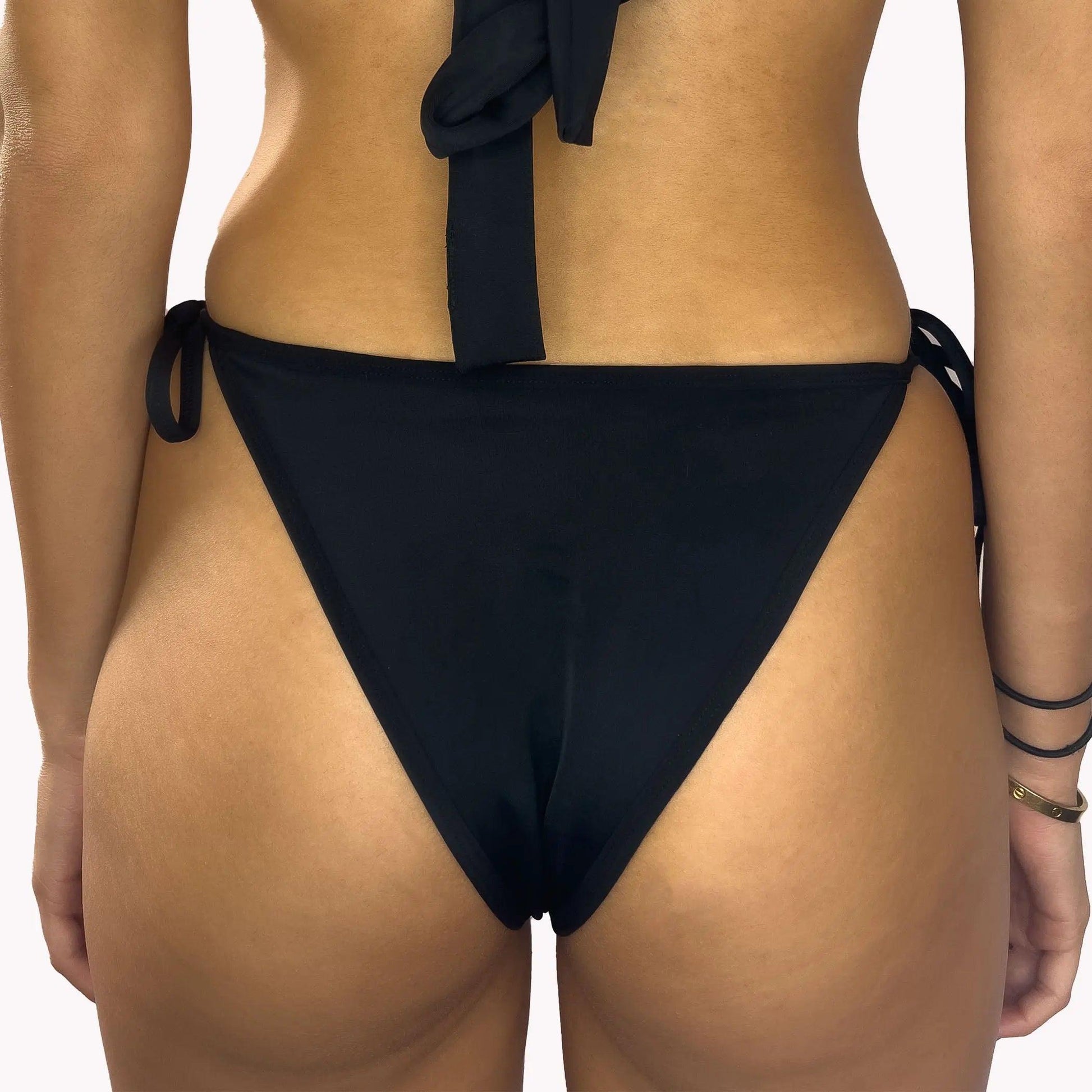 Binded String Bottoms - Black Noosha's